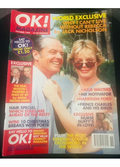 OK Magazine October 1994 Jack Nicholson