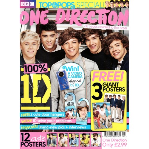Top of the Pops Magazine 2011 One Direction 1D