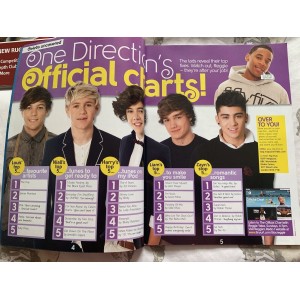 Top of the Pops Magazine 2011 One Direction 1D