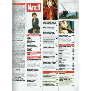 Paris Match Magazine 1999 06/99
