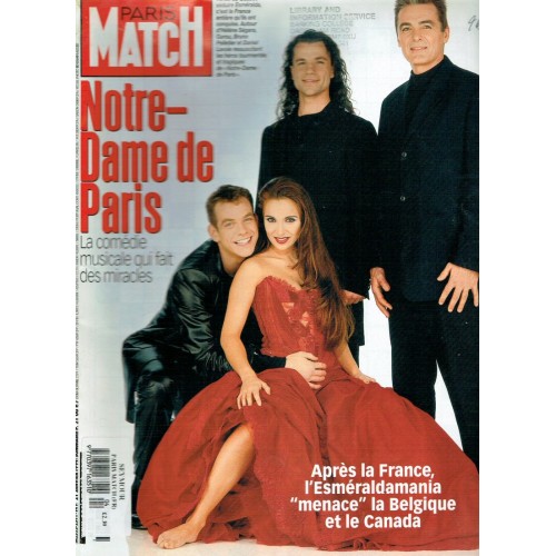 Paris Match Magazine 1999 21/01/99