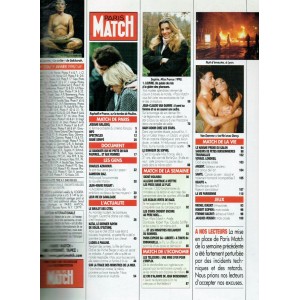 Paris Match Magazine 1st January 1998