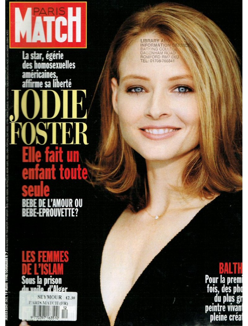 Paris Match Magazine 19th March 1998