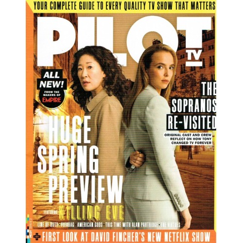 Pilot TV Magazine - Issue 2 - Jodie Comer Sandra Oh Killing Eve