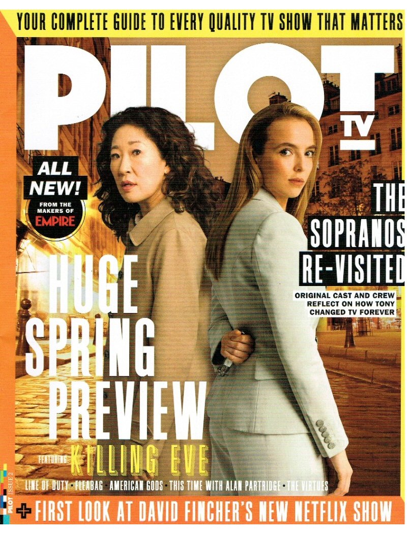 Pilot TV Magazine - Issue 2 - Jodie Comer Sandra Oh Killing Eve