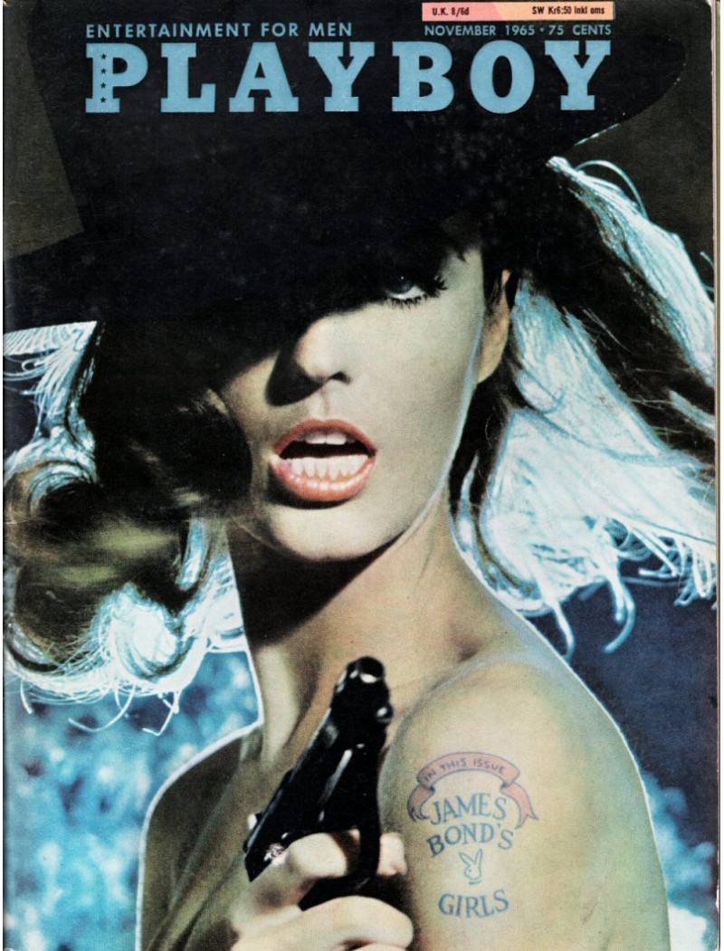 Playboy Magazine November 1965 James Bond Sean Connery