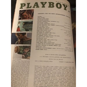 Playboy Magazine November 1965 James Bond Sean Connery