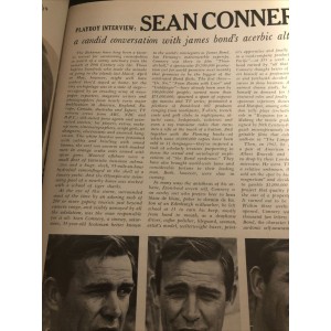 Playboy Magazine November 1965 James Bond Sean Connery