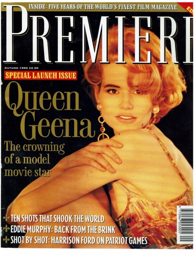 Premiere Magazine Autumn 1992 Special Launch Edition (UK Edition)