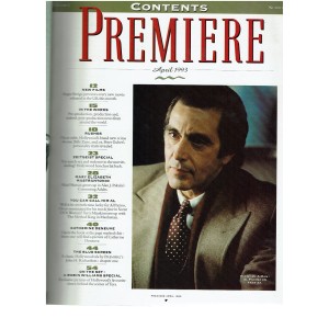 Premiere Magazine April 1993