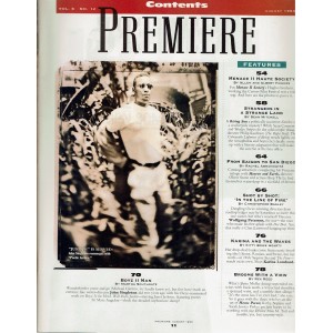 Premiere Magazine August 1993