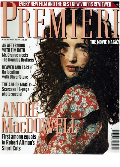 Premiere Magazine February 1994