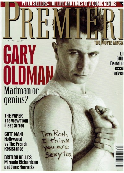 Premiere Magazine May 1994 Gary Oldman Cover