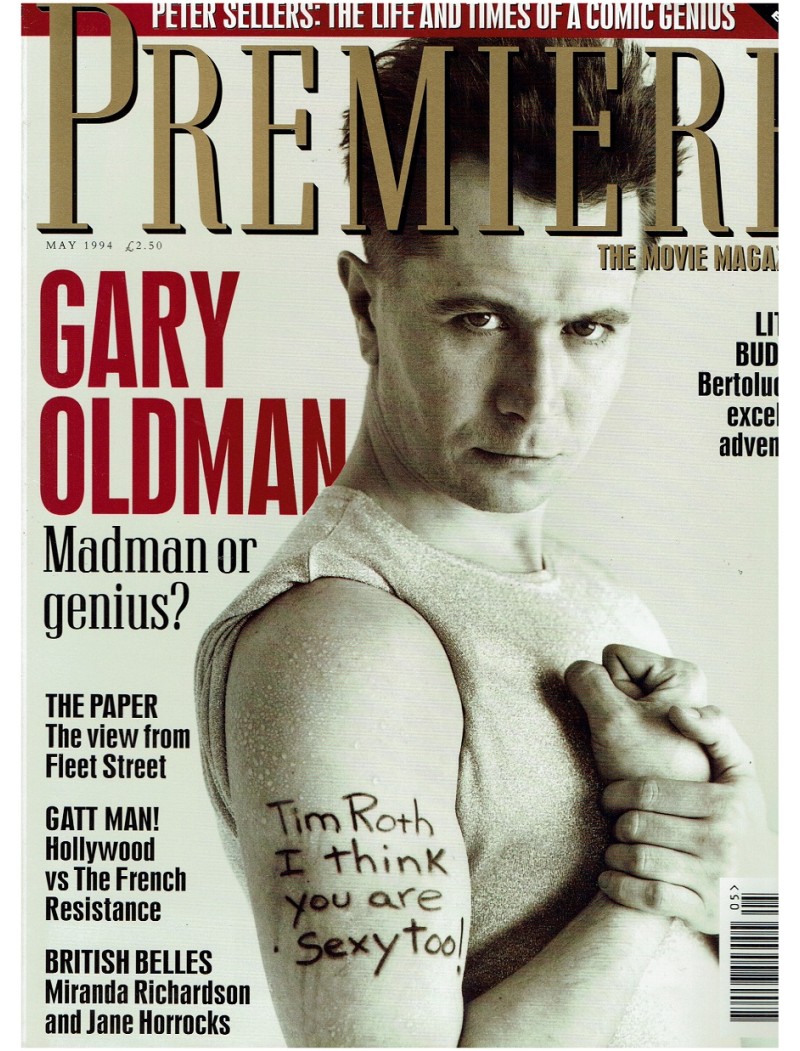 Premiere Magazine UK May 1994 Tim Roth Cover