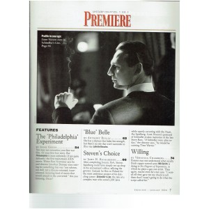 Premiere Magazine January 1994