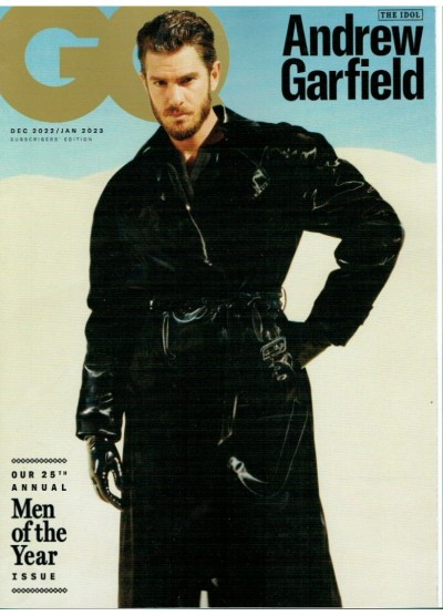 GQ Magazine December 2022 / January 2023 Andrew Garfield