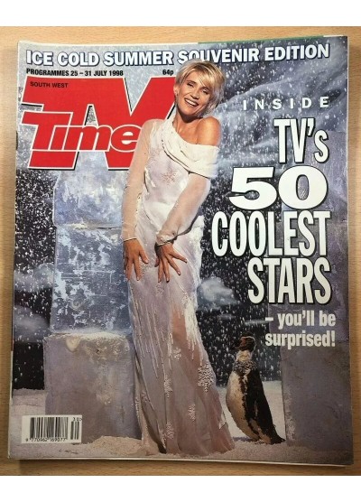 TV Times Magazine 25th July 1998 Michelle Collins
