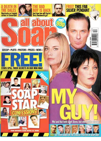 All About Soap Magazine - 015 - December 2000 Emma Atkins Nicola Duffett Coronation Street 