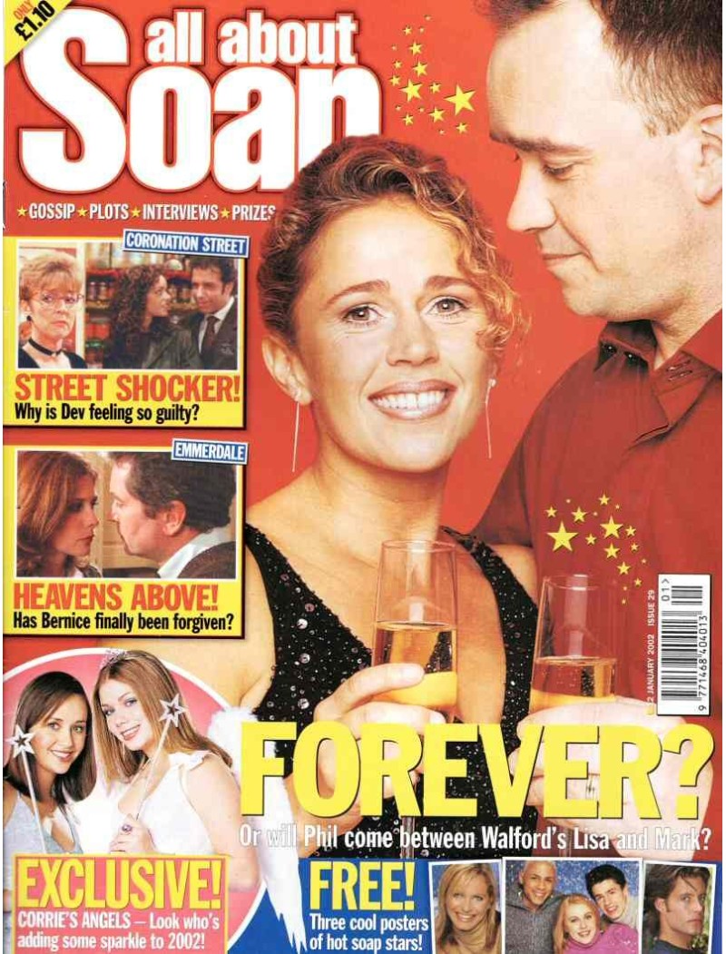 All About Soap Magazine - 029 - 12th January 2002 Todd Carty Jennifer James Nikki Sanderson Samia Ghadie
