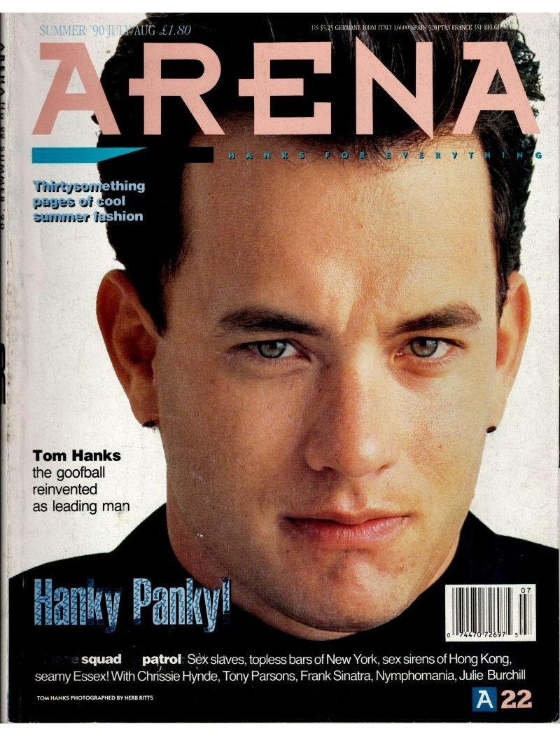 Arena Magazine Issue 22 - July/August 1990 Tom Hanks