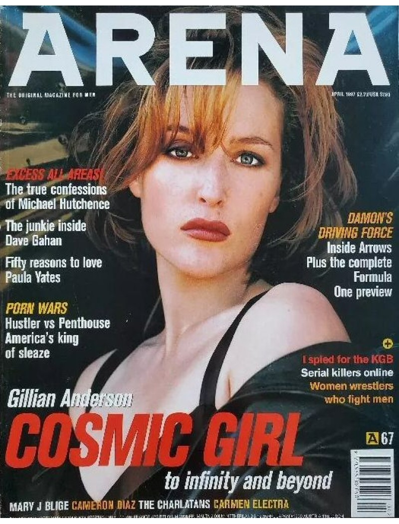 Arena Magazine Issue 67 - April 1997 Gillian Anderson