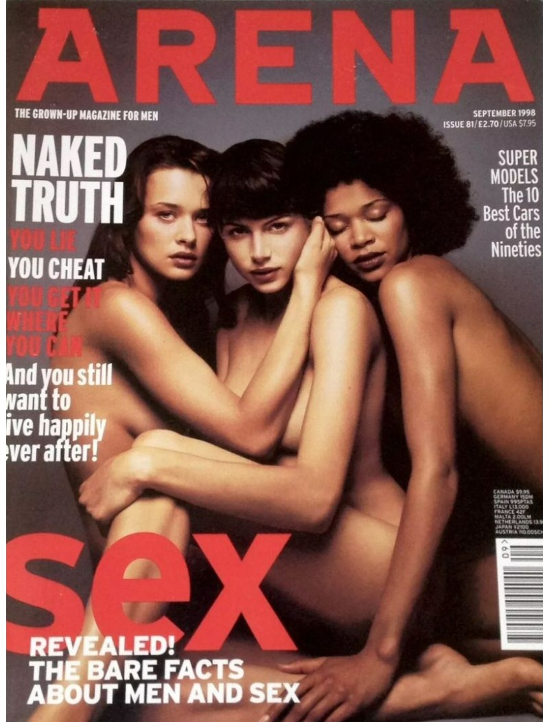 Arena Magazine Issue 81 - September 1998