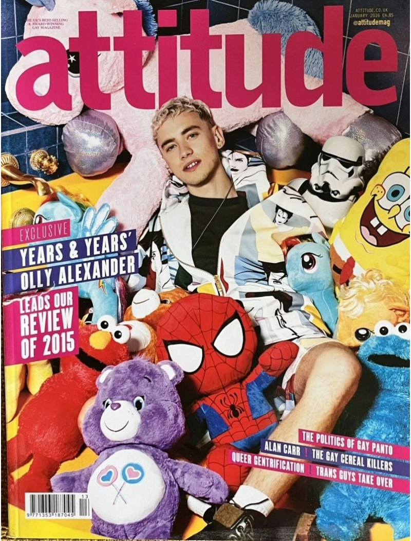 Attitude Magazine January 2016 Olly Alexander Attitude Magazine January 2016 Olly Alexander