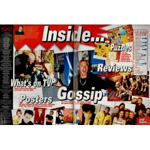Big Magazine 11th December 1996 STEPHEN GATELY SPICE GIRLS BACKSTREET BOYS PETER ANDRE OASIS SIMPSONS