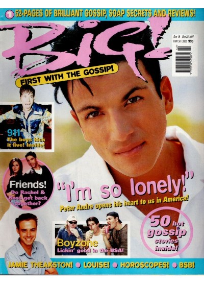 Big Magazine 15th October 1997 Peter Andre