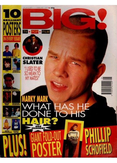 Big Magazine 29th January 1992 Mark Wahlberg