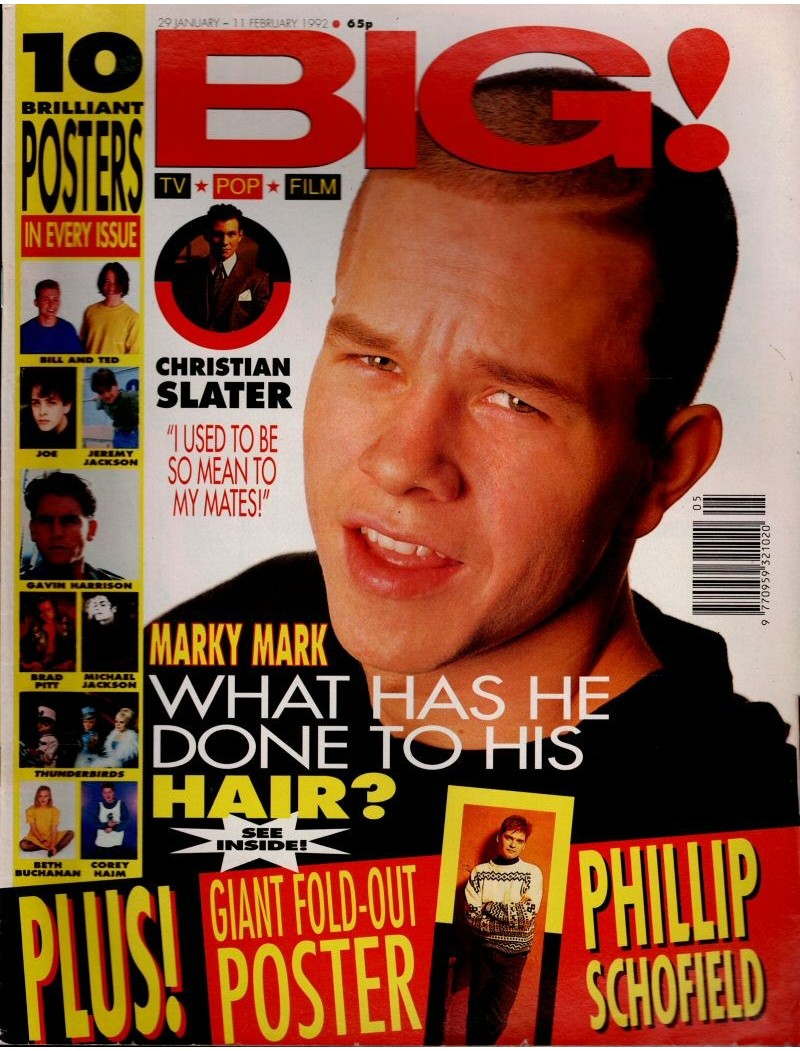 Big Magazine 29th January 1992 Mark Wahlberg