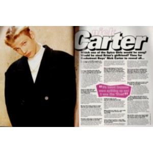 Big Magazine 30th April 1997 Boyzone Spice Girls Nick Carter Courtney Cox