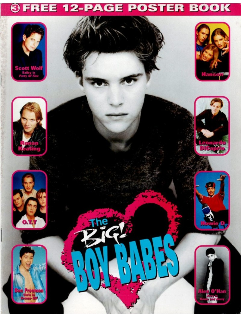 Big! Poster Magazine The Boy Babes - 12 page poster book Scott Wolf Jesse Spencer Hanson and more Big! Poster Magazine The Boy Babes - 12 page poster book Scott Wolf Jesse Spencer Hanson and more