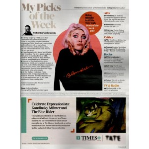 Culture Magazine 9th June 2024 Anthony Hopkins Danielle de Niese Fearne Cotton Debbie Harry Blondie