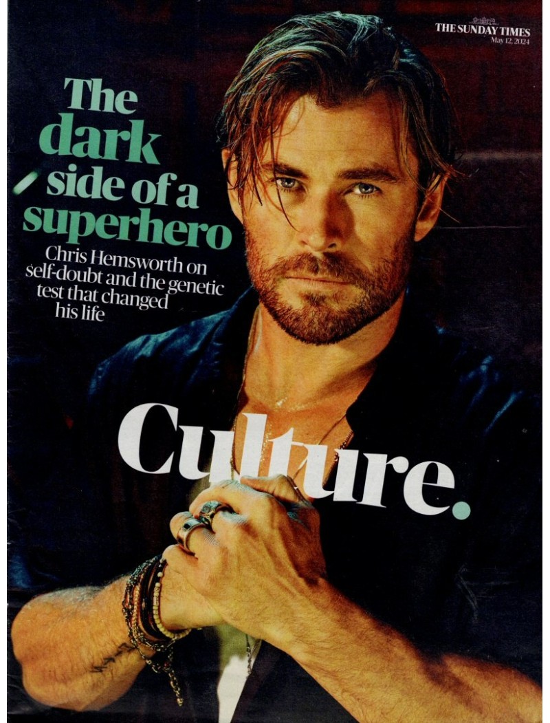 Culture Magazine 12th May 2024 Chris Hemsworth Isabelle Huppert Culture Magazine 12th May 2024 Chris Hemsworth Isabelle Huppert
