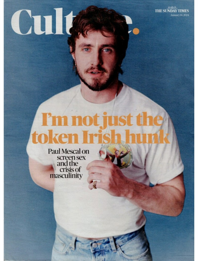 Culture Magazine 14th January 2024 Paul Mescal Culture Magazine 14th January 2024 Paul Mescal