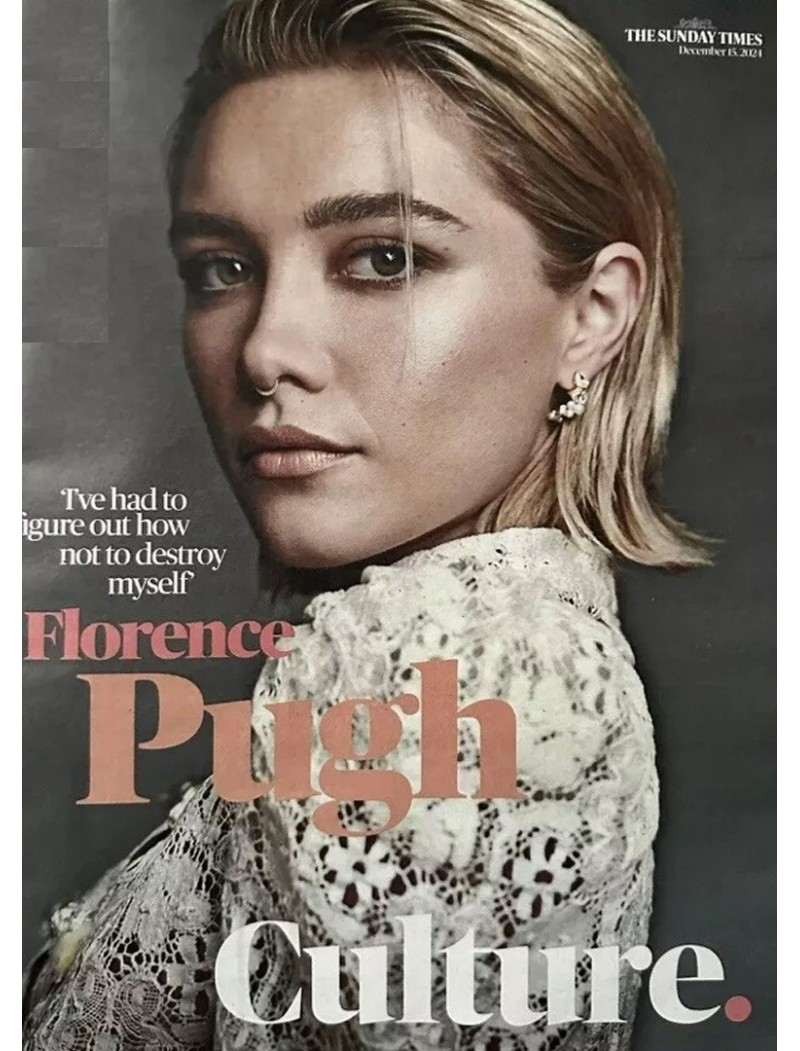 Culture Magazine  15th December 2024 Florence Pugh