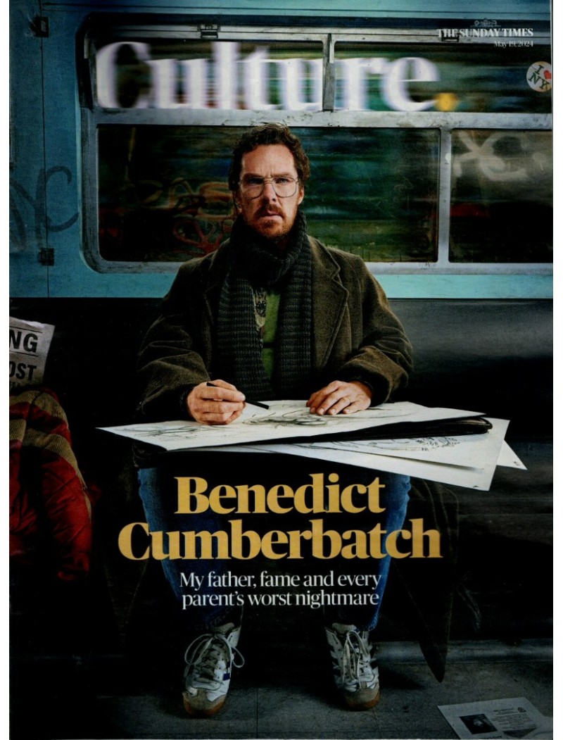 Culture Magazine 19th May 2024 Benedict Cumberbatch Harlan Coben Marc Almond Soft Cell Lucian Freud