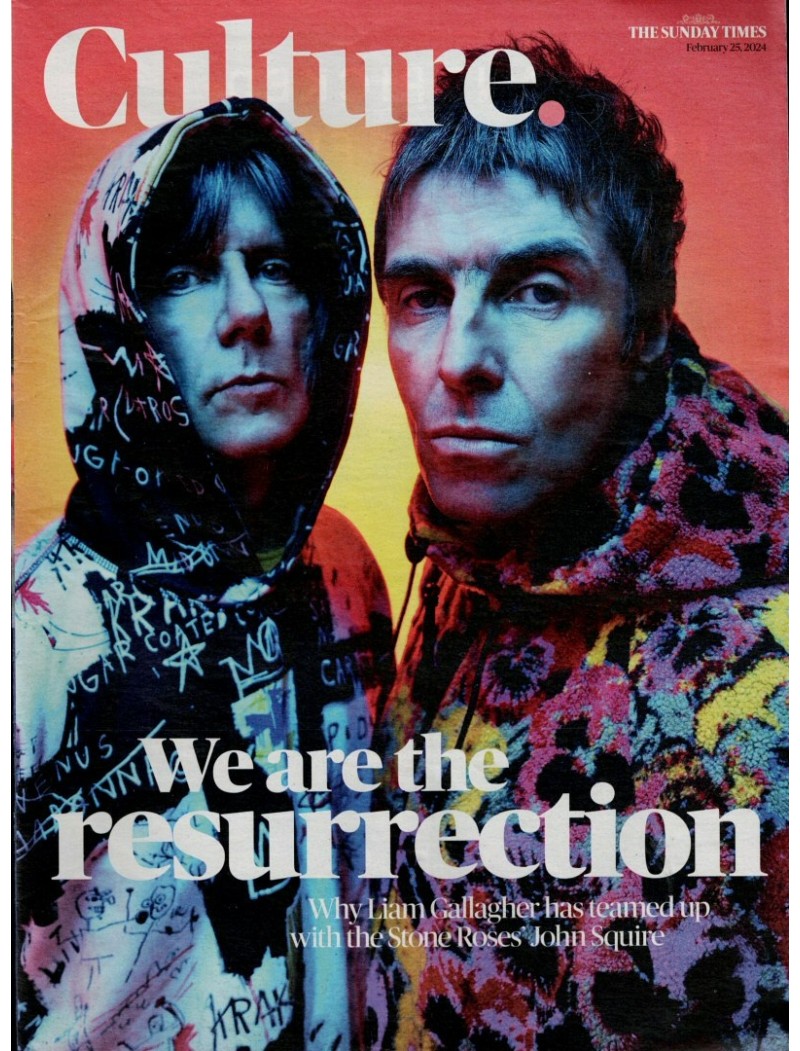 Culture Magazine 25th February 2024 Liam Gallagher Culture Magazine 25th February 2024 Liam Gallagher