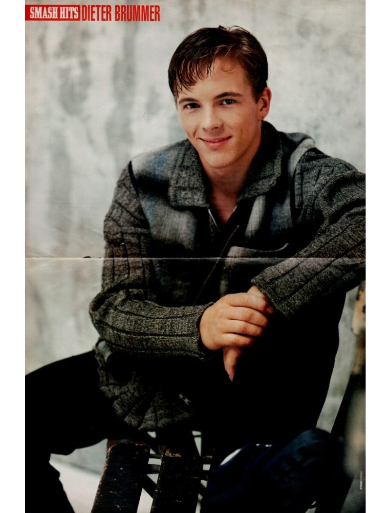 Dieter Brummer & Take That Double sided smash hits poster