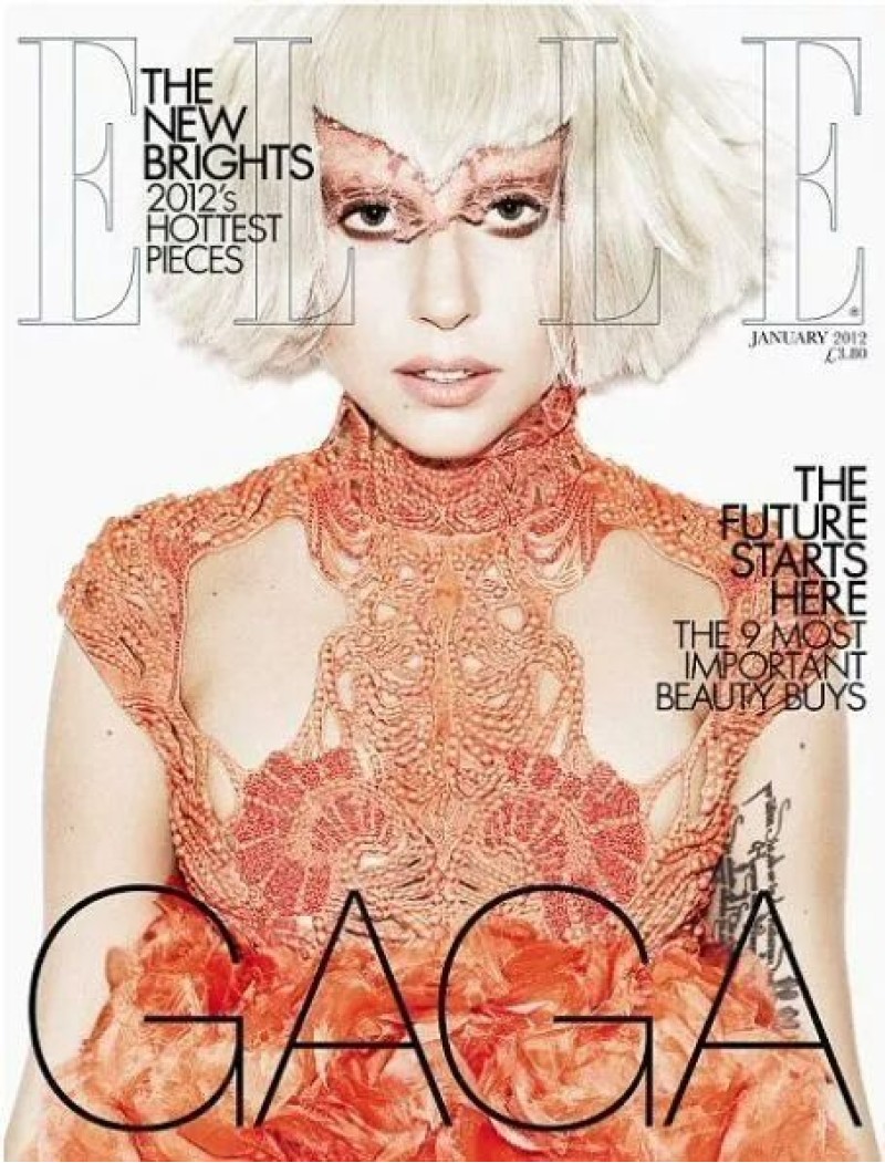Elle Magazine UK January 2012 Lady Gaga Elle Magazine UK January 2012 Lady Gaga