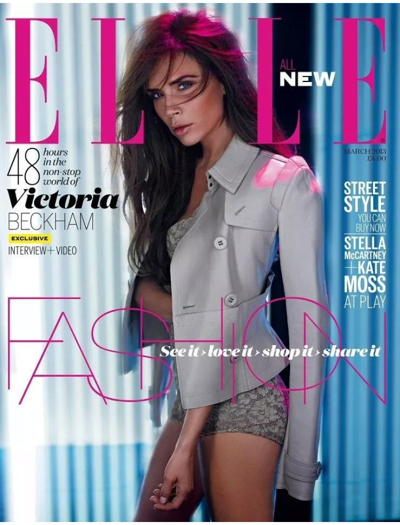 Elle Magazine March 2013 Victoria Beckham Elle Magazine March 2013 Victoria Beckham