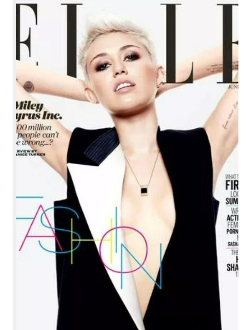 Elle Magazine UK June 2013 Miley Cyrus Elle Magazine UK June 2013 Miley Cyrus