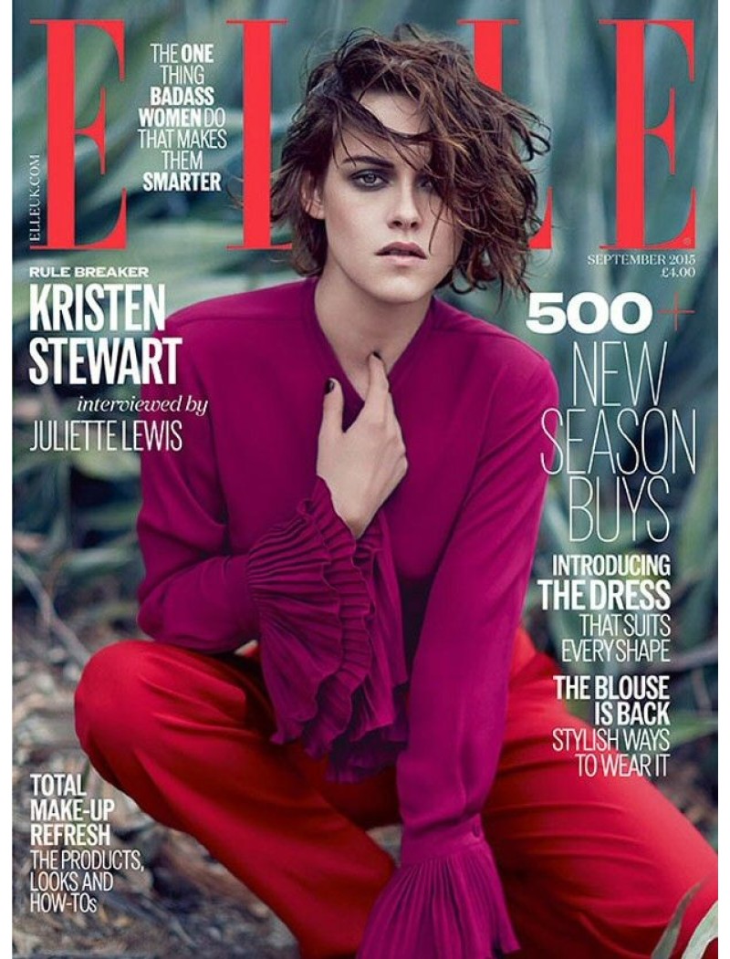 Elle Magazine UK September 2015 Kristen Stewart