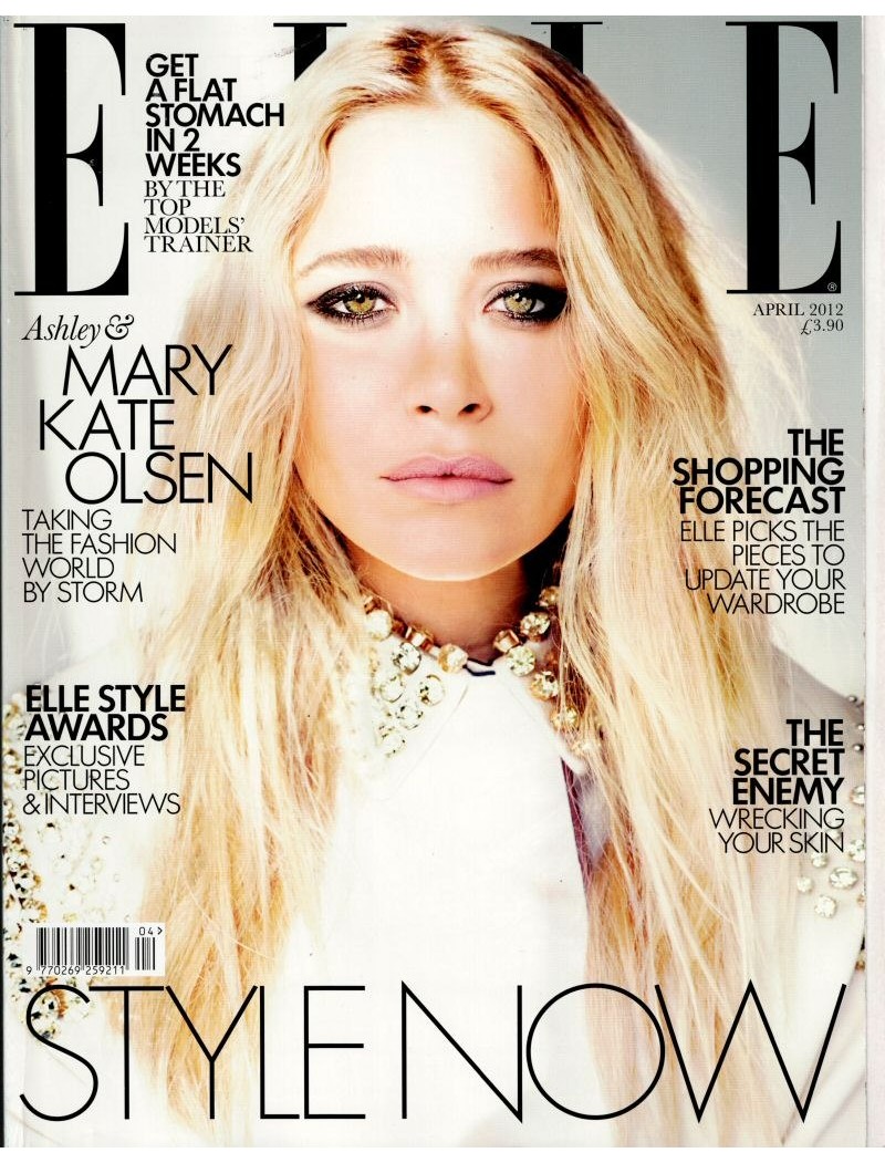 Elle Magazine UK April 2012 Ashley & Mary Kate Olsen 