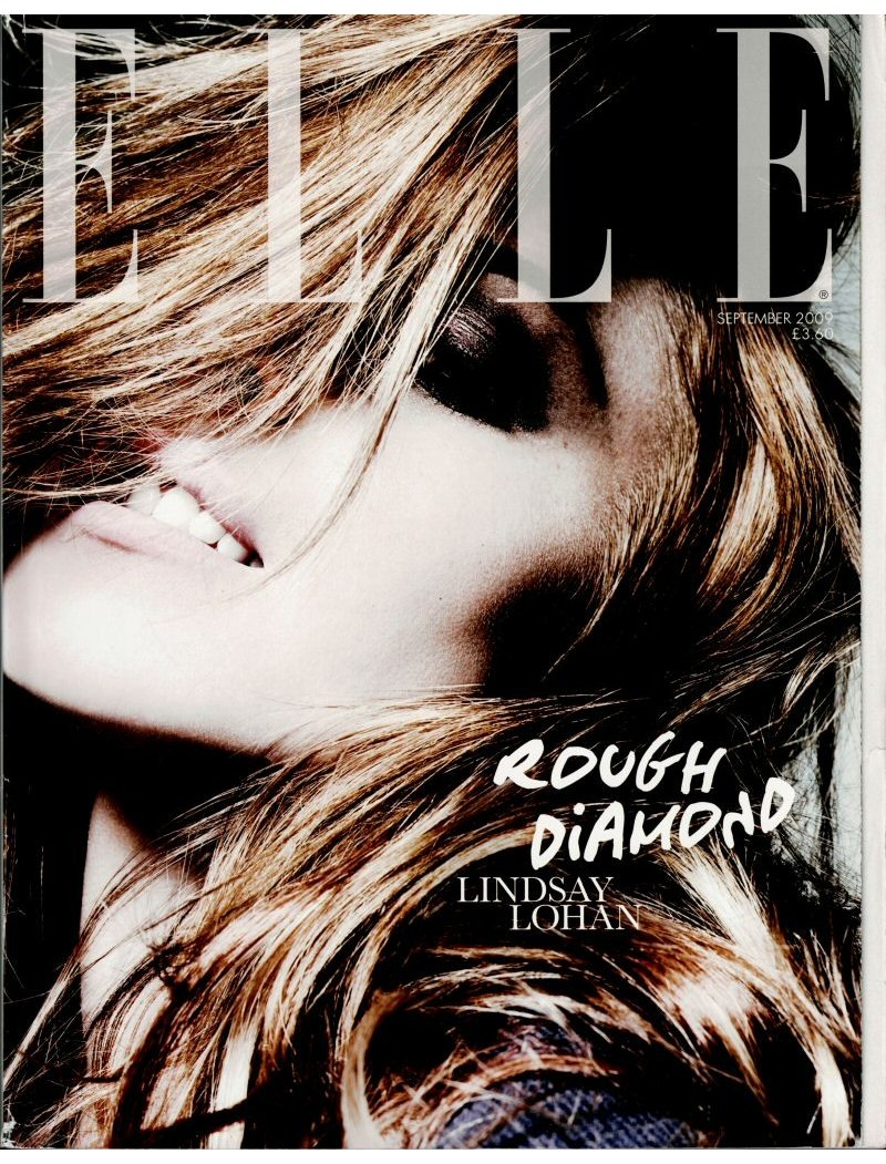 Elle Magazine UK September 2009 Lindsay Lohan