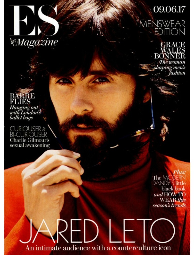 ES Magazine 9th June 2017 Jared Leto Charlie Gilmour Dermot O Leary Grace Wales Bonner Alexander Campbell