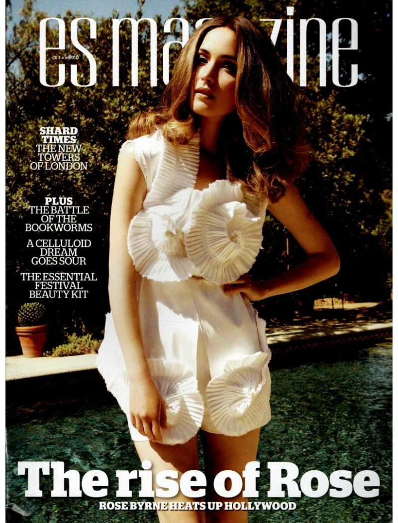 ES Magazine 18th June 2010 Rose Byrne cover