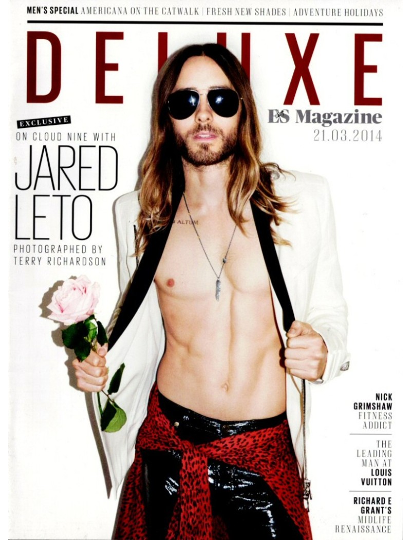 ES Magazine Deluxe 21st March 2014 Jared Leto Richard E Grant Paul Weller Nick Grimshaw
