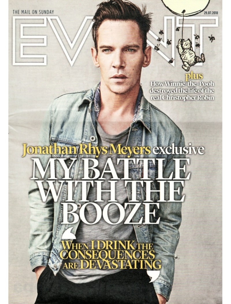 Event Magazine 2018 29th July 2018 Jonathan Rhys Meyers Event Magazine 2018 29th July 2018 Jonathan Rhys Meyers